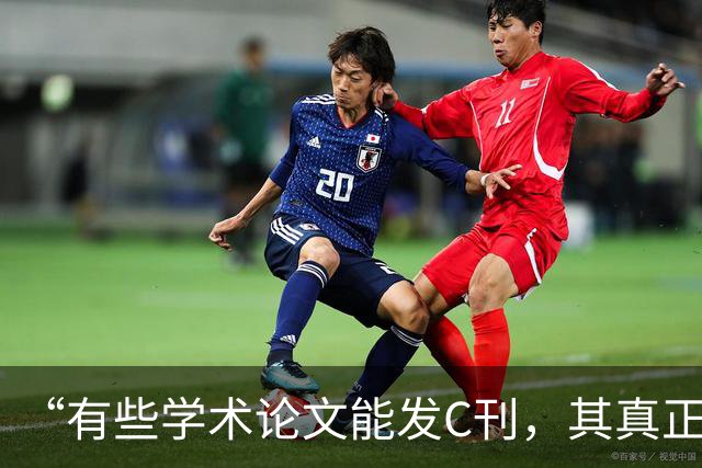 “有些学术论文能发C刊，其真正原因就在于它不具多少学术水平”